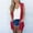 Hot Pink, variant on Women Sleeveless Open Front Draped Loose Solid Knit Mid Length Vest Double Side Pockets Lightweight Spring Office Daily Layering Duster Outer Topper Black M