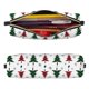 thumbnail image 2 of Balery Buffalo Plaid Christmas Trees Estuche de Lápices de Cuero Impreso, Estuche para Suministros de Arte, Estuche de Lápices con Cremallera, Estuche de Almacenamiento de Papelería, 2 of 7