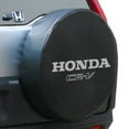 thumbnail image 3 of US Made SpareCover - 27-in BLAK Series Honda CRV in silver on black Heavy Vinyl Tire Cover, 3 of 4