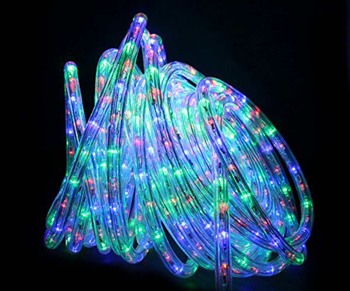 100FT LED Rope Light In/Outdoor Cuttable Flexible Lights Strip