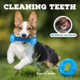 thumbnail image 1 of Puppy Chew Toys for Teething Puppies, Cooling Dog Toys Natural Teething Rubber, 2 Pack Freezable Teething Toys, Cleaning Teeth and Protects Oral Health Both Small Dogs & Medium Dog Suitable, 1 of 8