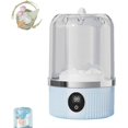 thumbnail image 1 of Underwear Washer,Portable Rechargeable Cordless Mini Washing Machine,4000mAh,Fits for Bras/Underwear/Socks,Compact Laundry Solution for Travel,Camping, RV & Dorms, 1 of 10