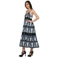 thumbnail image 2 of Moomaya Robe Maxi Sans Manches à Bretelles Spaghetti Ajustables pour Femmes Grande Taille, 2 of 6