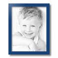 thumbnail image 2 of ArtToFrames 11x14" Blue Picture Frame, Blue Wood Poster Frame, with Regular Glass and Foam Backing 3/16 inch (FBPL-4158), 2 of 8