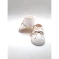 thumbnail image 5 of Gum Paste Baby Boy White Shoes with Laces Cake Topper, 5 of 7