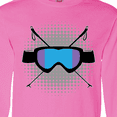 thumbnail image 4 of Inktastic Ski Mask Skiing Long Sleeve T-Shirt, 4 of 5