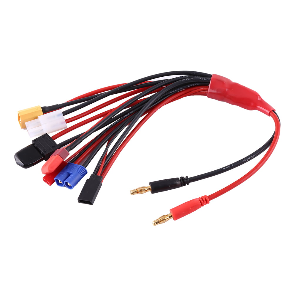 8in1 Lipo Battery Charger Multi Charging Plug Convert Cable For RC Airplanes Car 