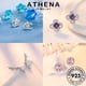 thumbnail image 2 of ATHENA Joyería Moissanite Plata Perla Original 925 Diamante Pendientes De Tuerca Mujeres M019 Gao Jiahui unisex, 2 of 2