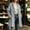 Gray, variant on Women's Long Hooded Open Front Windbreaker Coat, Full Zip Side Slit Lightweight Outer Jacket with Hand Pockets for Spring Fall Travel Daily Casual Layering
