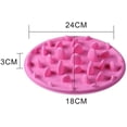 thumbnail image 3 of Cuenco de silicona antideslizante y antiglotón sin borde, juguete para perros y gatos sin BPA, para una alimentación saludable y una digestión lenta, 3 of 5