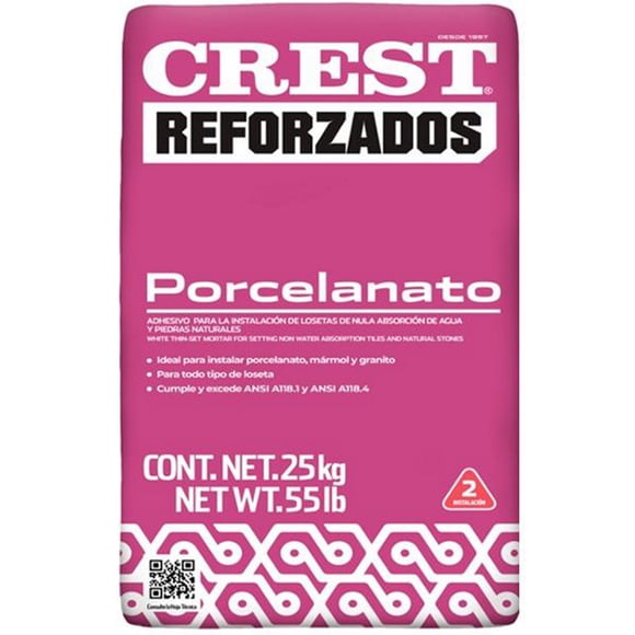 adhesivo para pisos porcelanato 25 kg