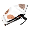 thumbnail image 6 of Trees Leaf Compact Sun Umbrella Windproof Travel Umbrellas for Rain Strong Portable UV Protection, 6 of 8