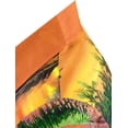 thumbnail image 5 of HAPPY BAY Men's Beach Short Sleeve Santa Claus Party Holiday Shirt Hawaiian Christmas Shirts for Men 5XL Motorcycle Bike, Orange Summer, 5 of 7