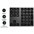 thumbnail image 2 of Xingzhi Clavier Sans Fil Petit Récepteur Grande Stabilité Clavier de Poche Portable Noir version pro, 2 of 6