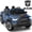 Blue, variant on RAM 24V Ride on Cars for Kids, RAM 1500 RHO 2 Seat Battery Powered Ride on Toys with Remote Control, 4 Wheels Suspension Trunk, LED Light, MP3 Player, Electric Car for Kids Boy Girl Gift, Black