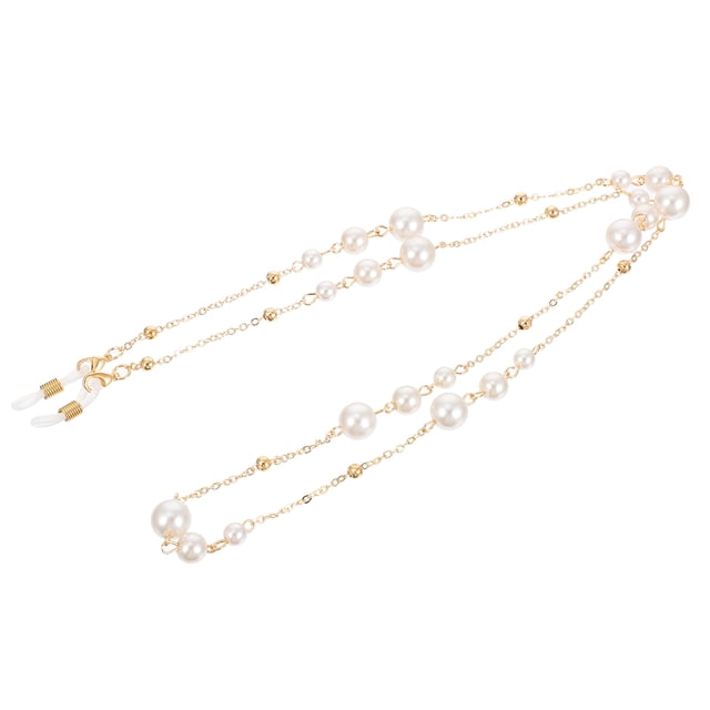 KAKOWELY Eyeglass Chain 1 Pc Girls Spectacle Chain Copper Glasses Chain Glasses Lanyard Spectacle String29.53"X0.39"X0.39"