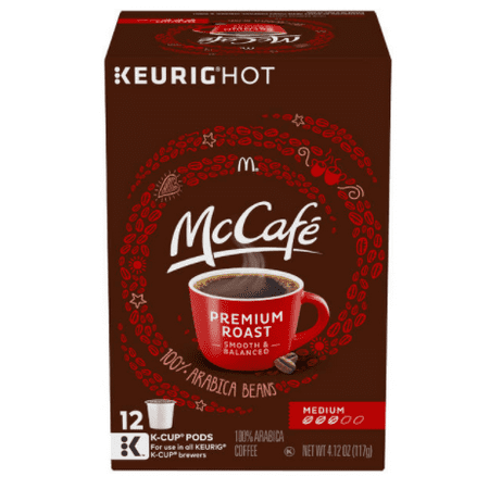 Kraft McCafe Premium Roast K Cup Packs 12Ct