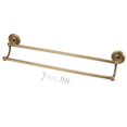 thumbnail image 1 of Cuarto De Baño De Pared De tón Doble Toallero Estante Del Estante De Suspensión Del Sostenedor 24 Pulgadas Baoblaze Toallero de baño, 1 of 8