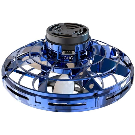 FlyNova Flying Toys for Kids - with 360 Rotating & Shinning LED Lights Flynova Flying Spinner-Scoot Hands Free Mini Drone Helicopter Toy Gifts For Childern
