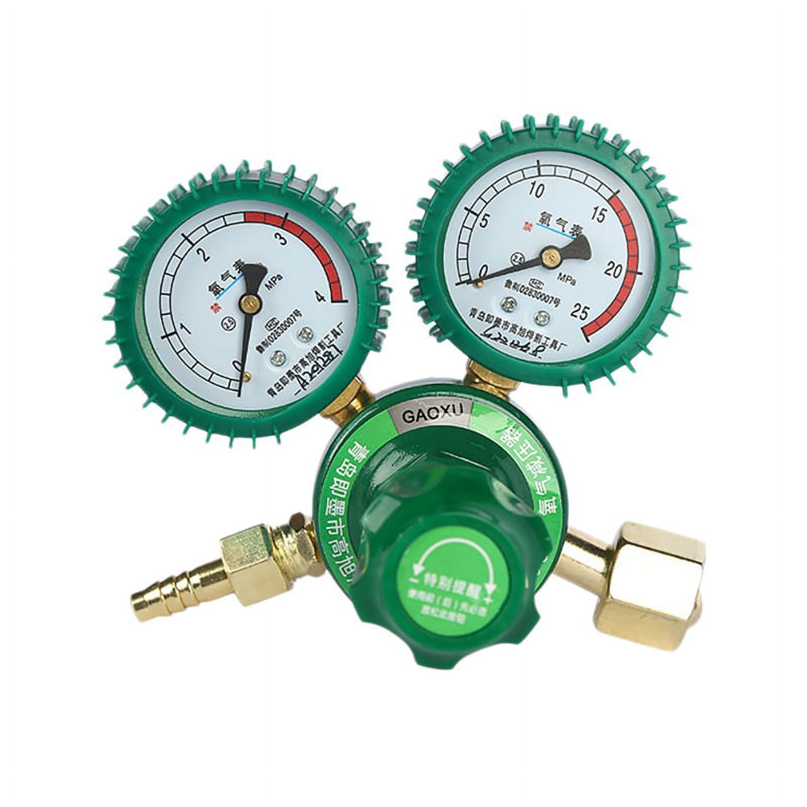 Oxygen Gas Bottle Regulators O2 Reducing Pressure Inhaler Acetylene Double Gauge Regulator Tank