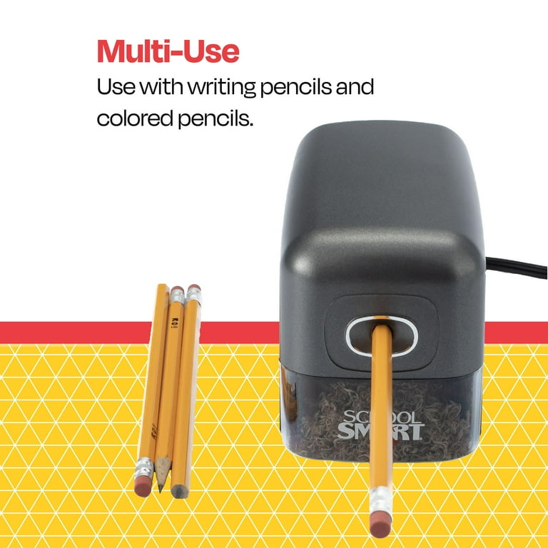 School smart 2024 electric pencil sharpener