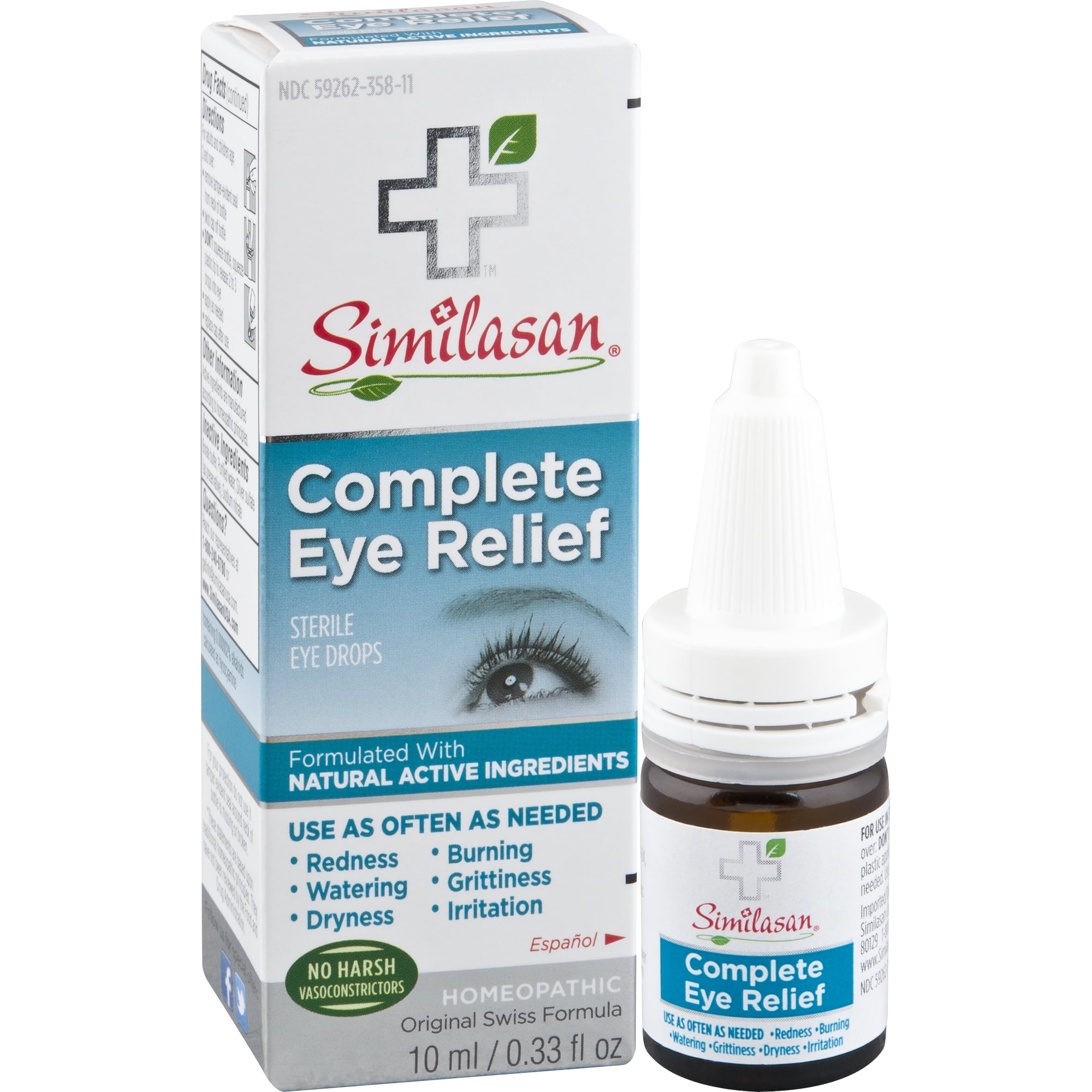 Similasan Complete Eye Relief Eye Drops 0.33 Oz.