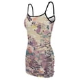 thumbnail image 5 of Ladies Elegant Sling Sleeveless Sexy Dress flowers, 5 of 6