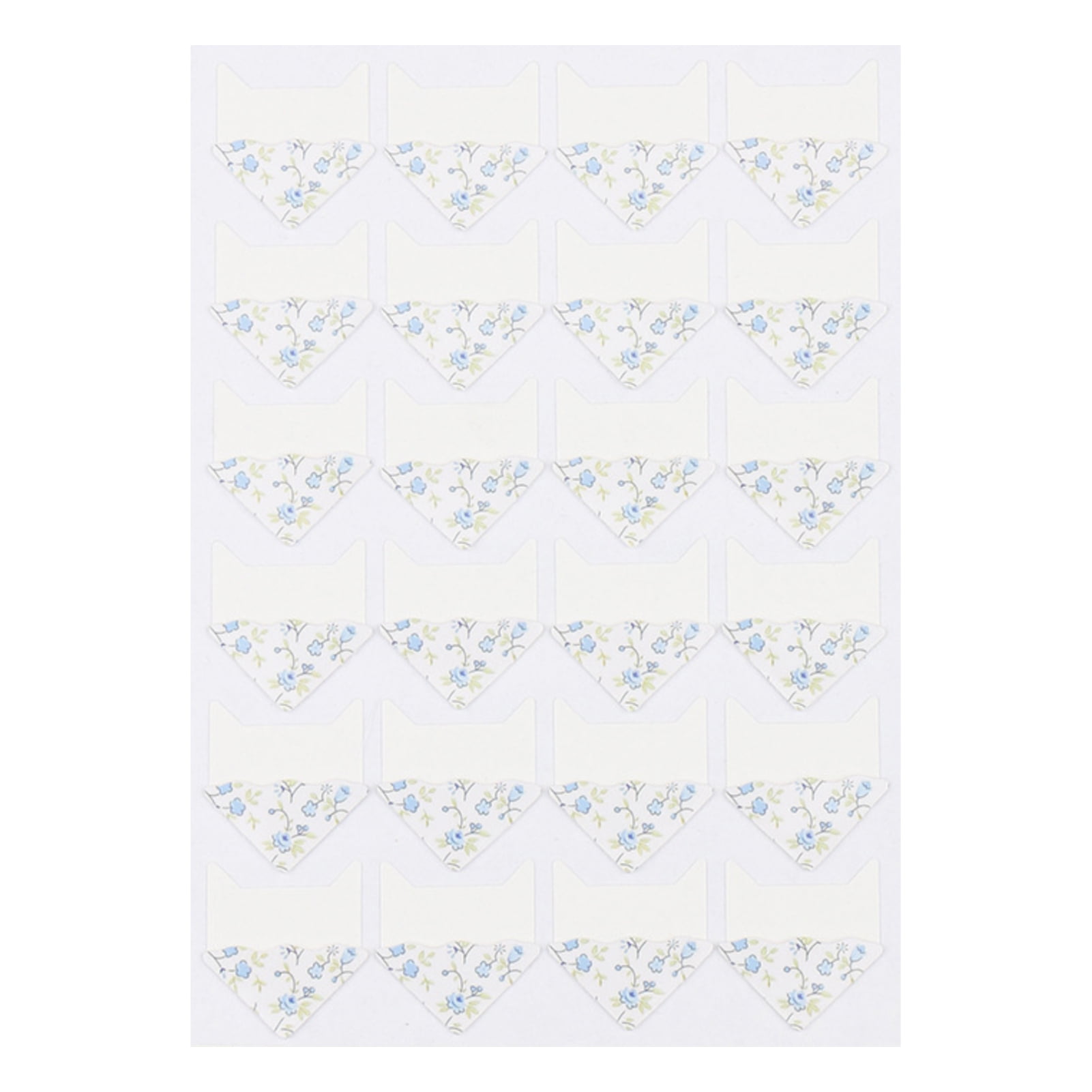 VEAREAR Corner Stickers Waterproof Multifunctional DIY Paper Floral