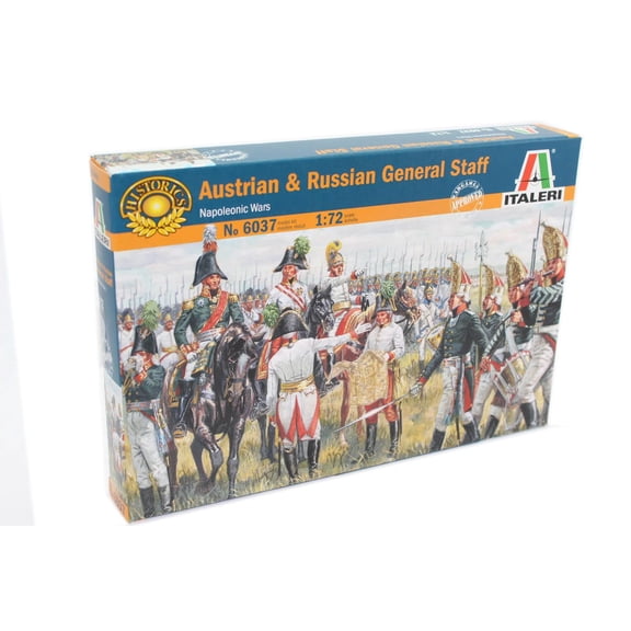 Italeri 510006037 ‚Äì 1:72 Austria & Russian General Rod