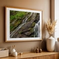 thumbnail image 5 of A Rainy Summer Day at a Waterfall in Shenandoah National Park, V - Virginia Photography Waterfall Nature Scenic Forest Landscape Wilderness Botanical Unframed Wall Art Print 16 x 24 inches, 5 of 7