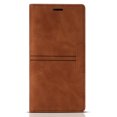 thumbnail image 2 of SaniMore for Samsung Galaxy S23 Case [Magnetic Flip Full Protecetive Cover] Card Cash Pokcet + Kickstand + Retro Wear-resisitant PU Leather + Shockproof TPU Inner Business Shell, Brown, 2 of 8
