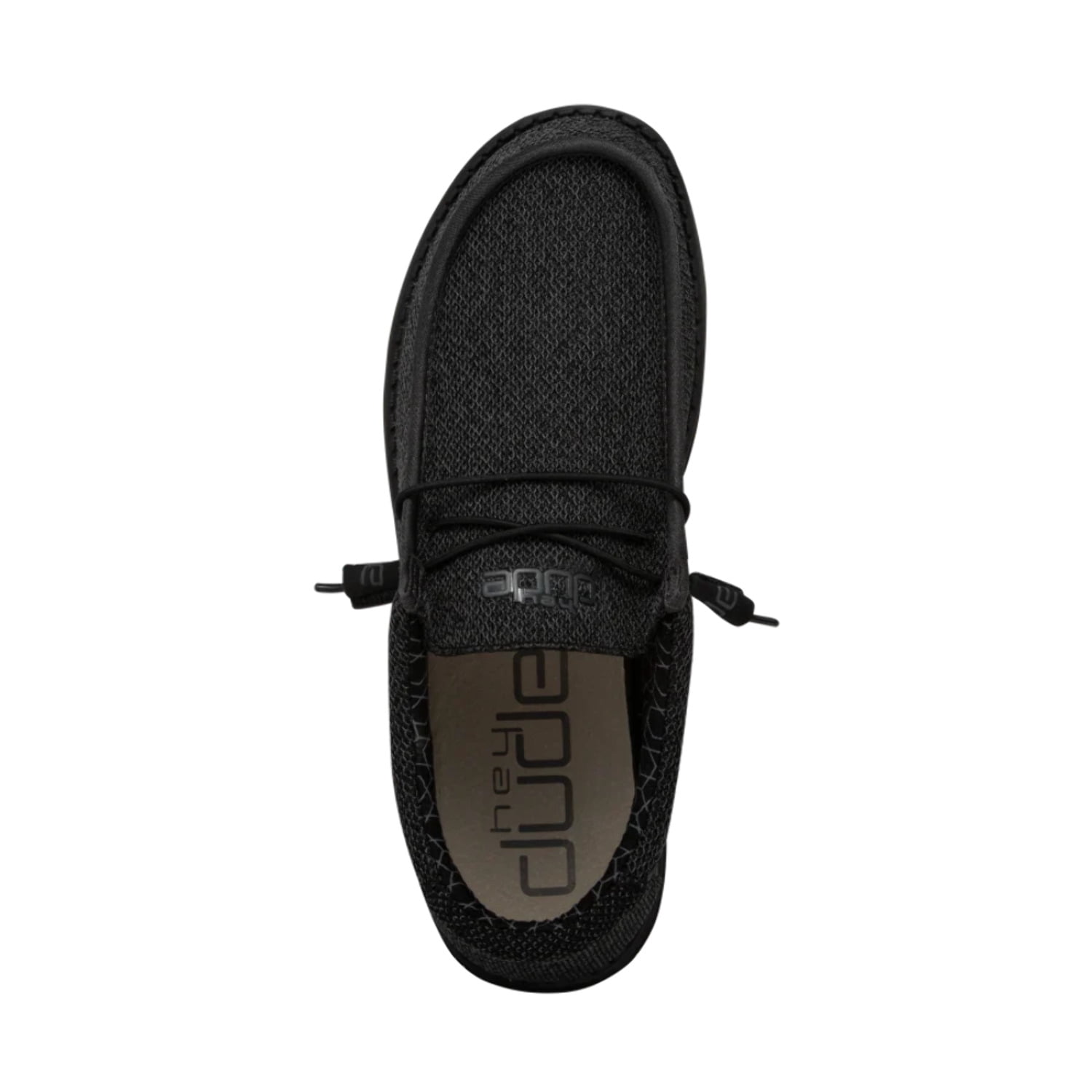 HEYDUDE Wally Sox Micro Total Black Slip-On Loafers Hey Dude Men main image 4