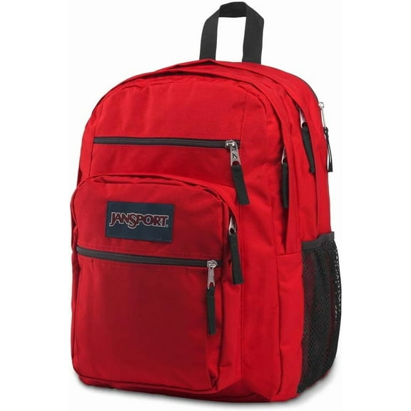 Jansport Big Student Backpack Red Tape