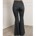thumbnail image 3 of XXXITICAT Women's Classic High Waist Stretchy Pearl Curvy Fitted Long Denim Pants(GY,M), 3 of 4
