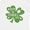 thumbnail image 4 of Inktastic Happy St. Patrick's Day Shamrock in Green Boys or Girls Toddler T-Shirt, 4 of 5