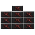 thumbnail image 1 of Kraft Paper Envelopes Black Bowknot Binding For Wedding Invitations 10Set 8.7X4.3X0.4In, 1 of 9