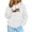 White, variant on Cat Hoodie with Pouch Kangaroo Pouch Hoodie for Cats Pet Long Sleeve Hooded Pullover Animal Holder Sweatshirt
