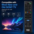 thumbnail image 4 of Control Remoto Smartby RM YD092 compatible con Sony Bravia LCD LED Smart TV, 4 of 5
