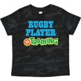 thumbnail image 3 of Inktastic Rugby Player in Training Boys or Girls Toddler T-Shirt, 3 of 5