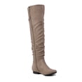 thumbnail image 3 of Dream Pairs Women's over-the-knee suede winter boots, 3 of 5