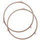 thumbnail image 1 of 2 unids Anillos de mesa giratoria de microondas Microondas Bandeja de horno Rodatorio Rodillo de soporte Anillos, 1 of 5