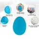 thumbnail image 5 of Fortalecedor de agarre de silicona para ejercitar los dedos. Forma de huevo de alta elasticidad para terapia de manos, alivio del estrés y rehabilitación para adultos y adolescentes. Aestivo, 5 of 7