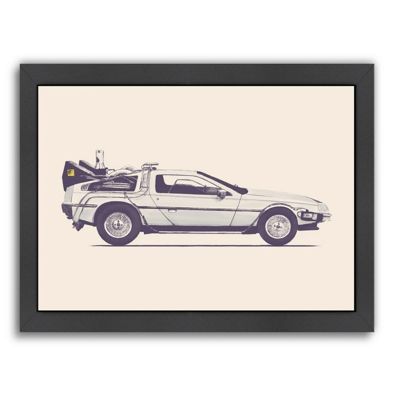 back to the future wall art