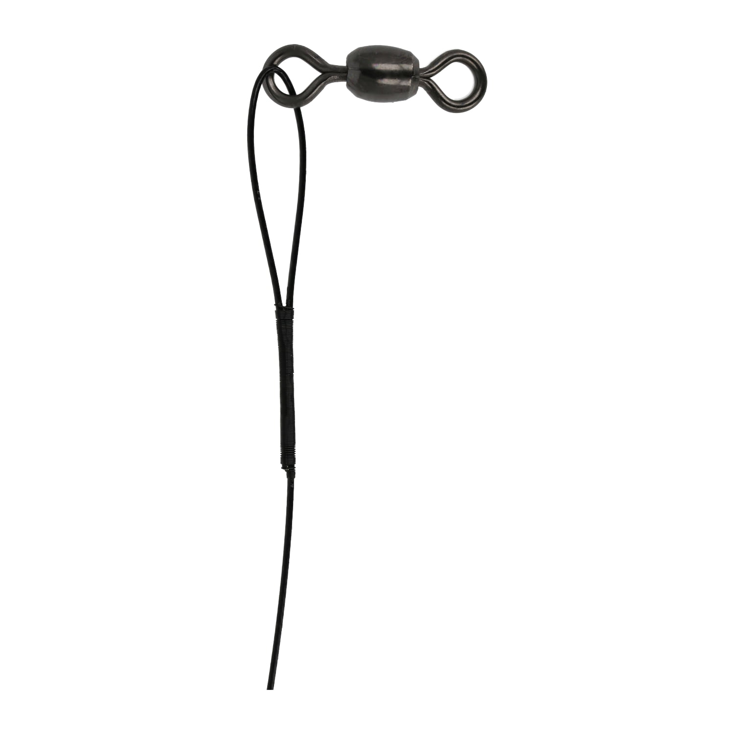 (2 pack) Lazer Sharp 9135H-2 Baitholder Snell Hook Nylawire, Black, Size 2, 5 Pack