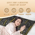 thumbnail image 4 of Lsque Retro Excavator Body Pillow Case Cover,Ultra-Soft Microfiber Bed Pillow Cases 20x54 inches,Elegant Bedding,Breathable Durable Pillow Cover with Envelope Closure, 4 of 8