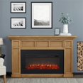 thumbnail image 2 of Real Flame Foyer Électrique en Bois Alcott Landscape en Chêne Anglais, 2 of 25
