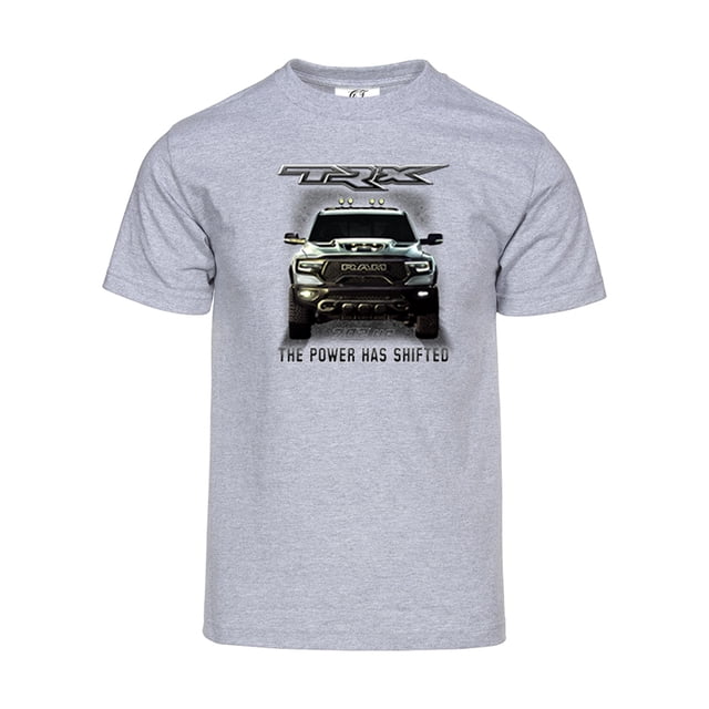 Gravity Trading Mens The Power Has Shifted Short-Sleeve T-Shirt - Heather Grey - 3XL