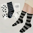 thumbnail image 4 of Esaierr 3 Pairs Kids Boys Socks Cartoon Embroidery Socks Non Skid Anti Slip Crew Socks Toddler Mid-Tube Socks Cotton Baby Socks Warm Socks for 3-12 Years Old, 4 of 8
