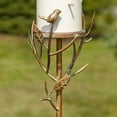 thumbnail image 3 of 69.75" Tall Iron & White Porcelain Birdhouse Stake "Vienna", 3 of 7