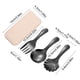 thumbnail image 3 of Cuchara de café de acero inoxidable para té helado, cuchara para remover café con mango largo, cuchara de té resistente, cuchara de té apta para lavavajillas, cuchara de té para postres., 3 of 6